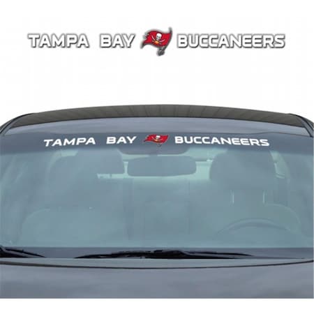 Tampa Bay Buccaneers Decal 35x4 Windshield